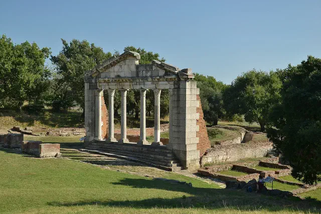 Archeologisch park Apollonia in Fier