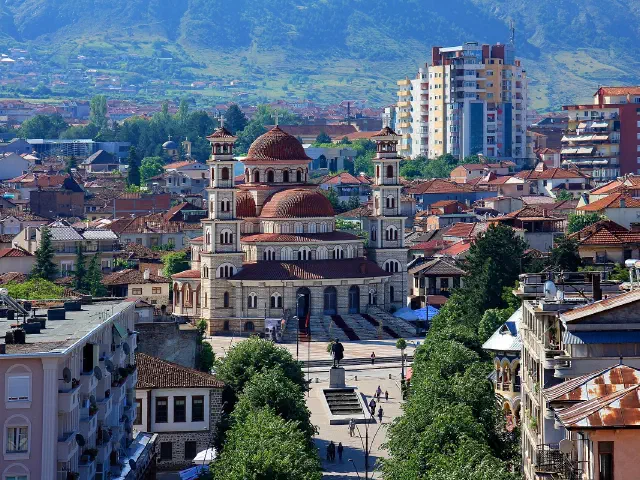 Korçë, Oost-Albanië