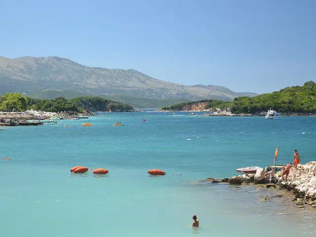 Ksamil, de Albanese Rivièra