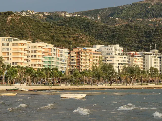 Vlorë, de Albanese Rivièra